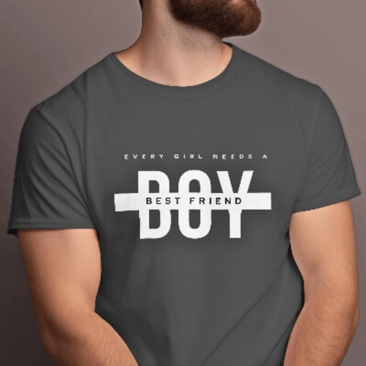 Girl Best Friend Boy Regular Fit T-shirt