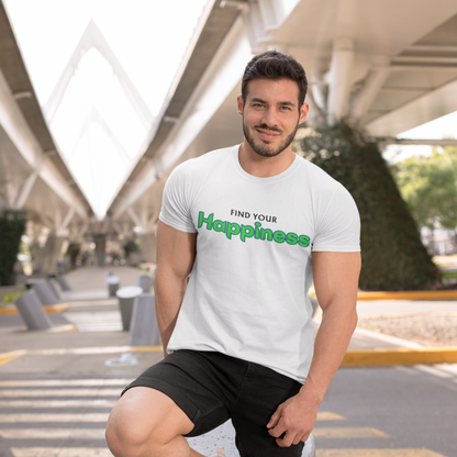 Find Your Happiness on wearing Classic Tshirt