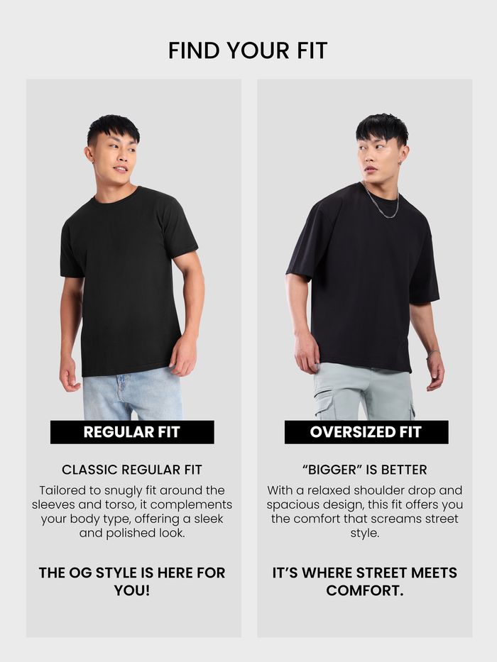 Pick Any 3: Plain Oversized T-Shirt Combo